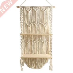 New Macrame Wall Hanging Shelf Boho Shelf Hanging Wall
