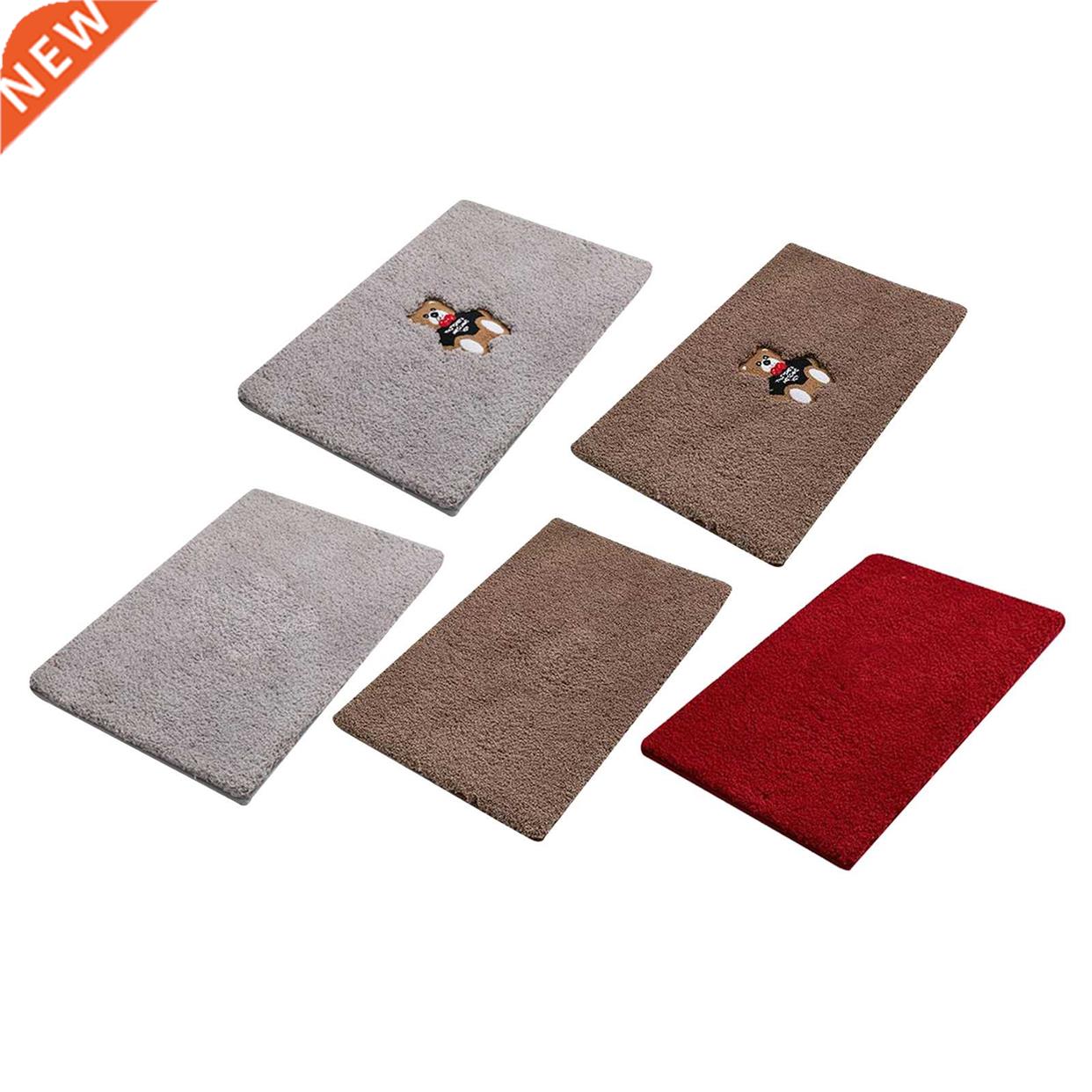 Bathroom Rugs Water Absorbent Bath Mat Machine Washable