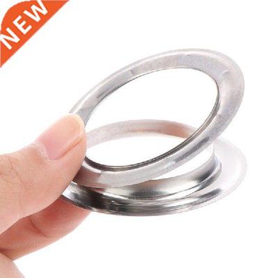 10 pairs Eyelet Curtain Rings Curtain Grommet Top Silvery