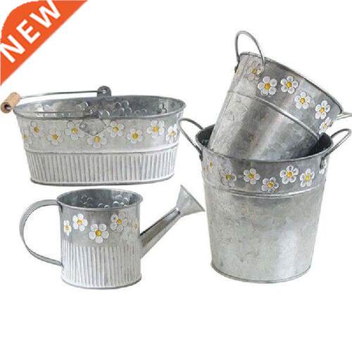 Garden Watering Flower Container Gadget Vintage Metal Iron