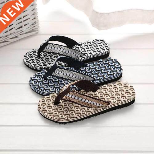 2021 Wholesale Summer Men Flip Flops Bathroom Slippers Men C