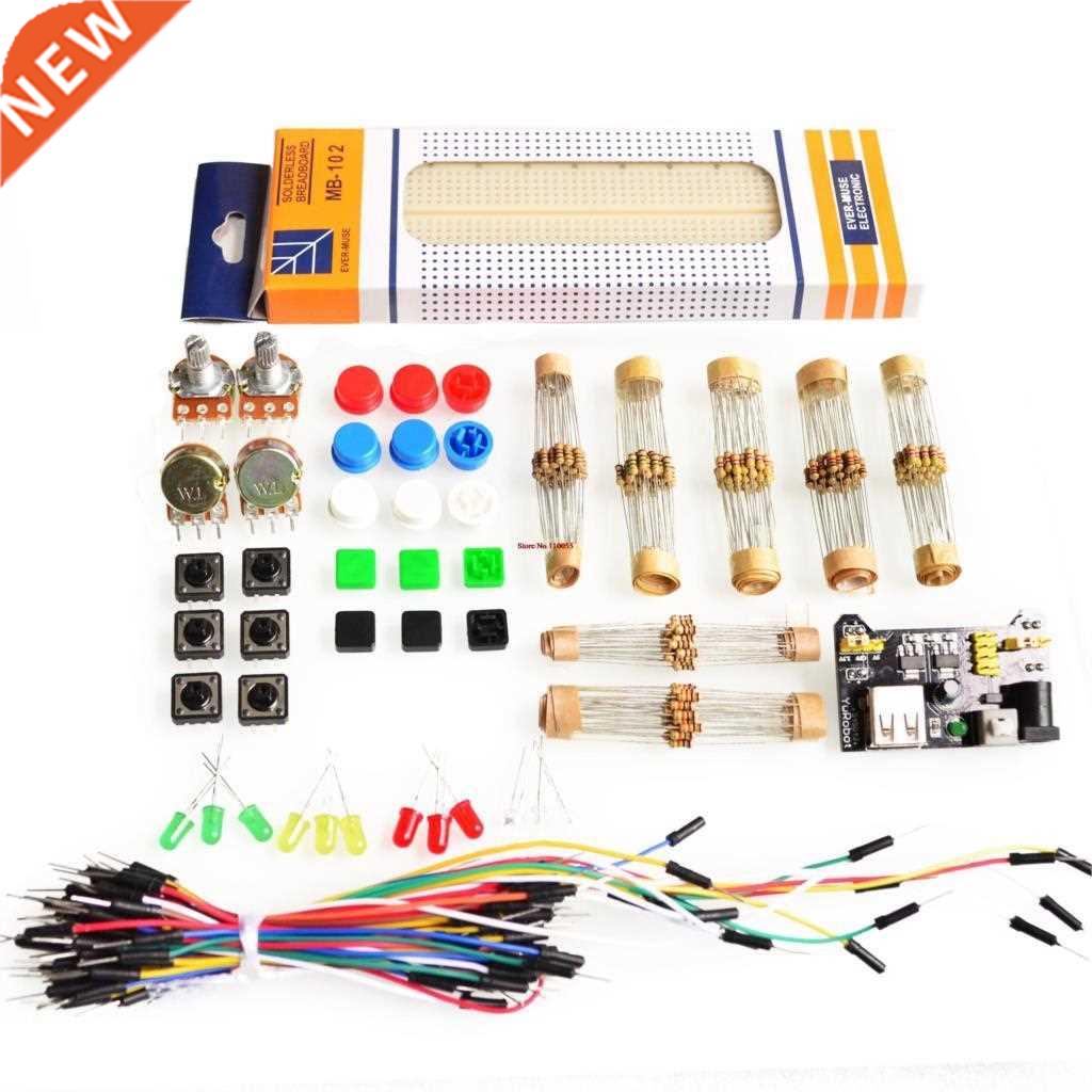 generic parts package For kit + Breadboard power module+MB-