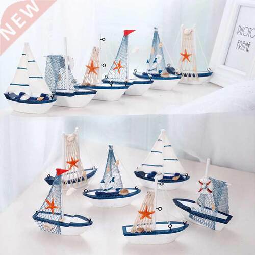 hot sale! Marine Nautical Creative Sailboat Mode Room Decor