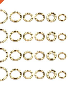 100Pcs/Lot Stainless Steel Open Jump Ring 4/5/6/8mm Dia Roun