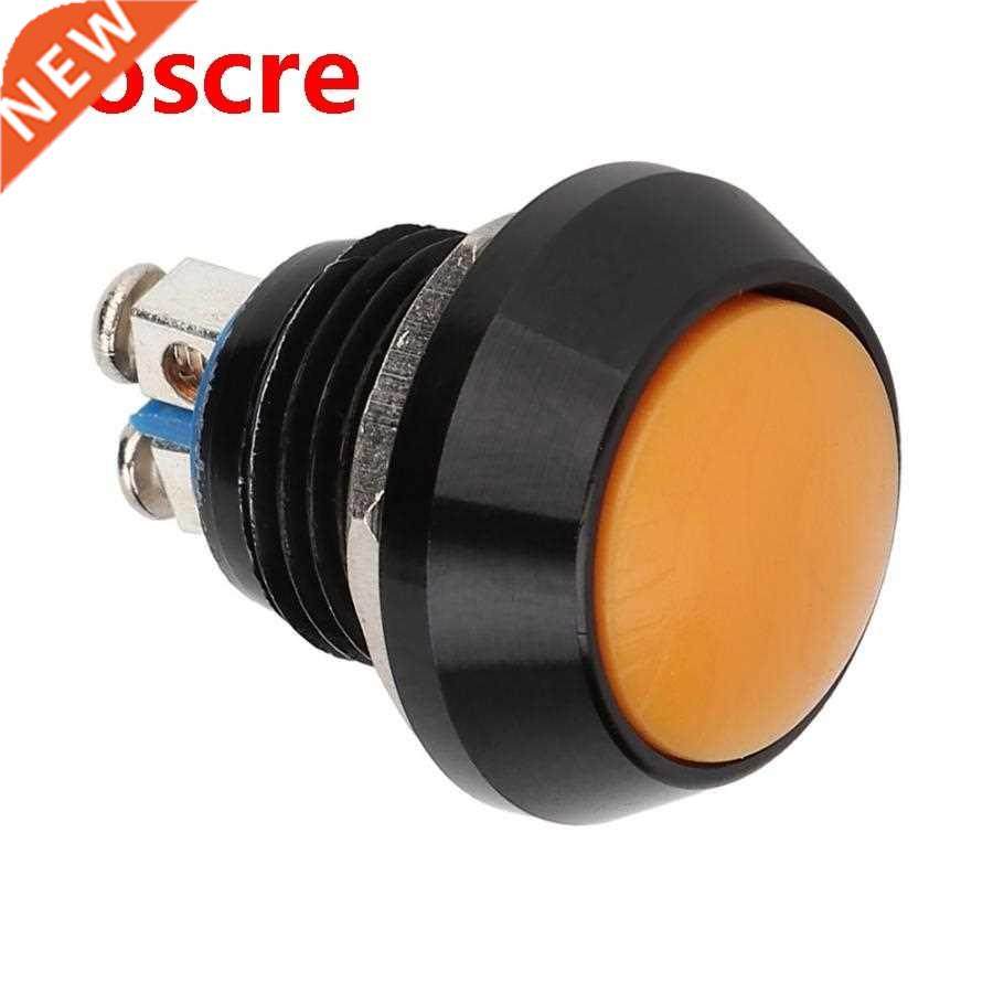 10pcs Button Switch 12mm Momentary Metal Push Button Switch