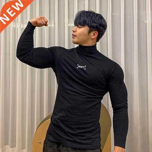 Gym T Shirt Men Fitness Bodybuilding Clothing Workout Quick