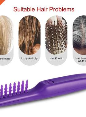 Brosse démêlante électrique cuir chevelu
