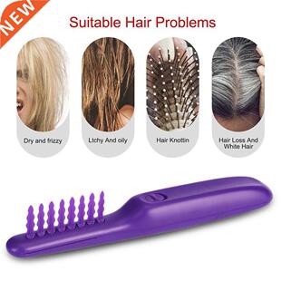 Brosse démêlante électrique cuir chevelu