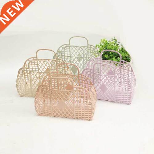 Summer New Hollow Jelly Basket Beach Vacation Large-capacity