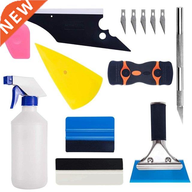 14Pcs Car Window Tint Application Tools Kit Vehicle Glass Pr