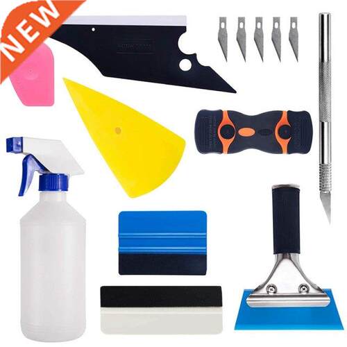 14Pcs Car Window Tint Application Tools Kit Vehicle Glass Pr