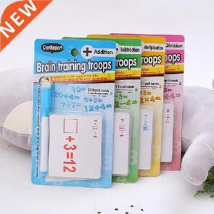 24Pcs Baby Montessori Educational Math Learning Cards Toys