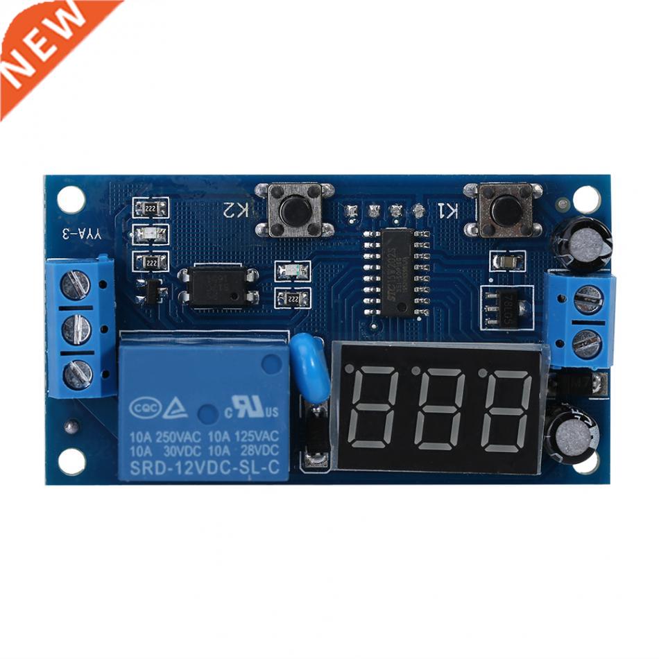 DC 12V Cycle Delay Timer Switch Relay Module Board Infinite