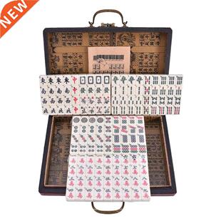 Mah-Jong Chinese Numbered Mahjong Set 144 Tiles Mahjongs