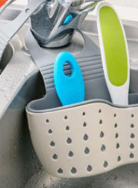 2 Peces Snk Shelf Soap Sponge Dran Rack Bathroom Holder