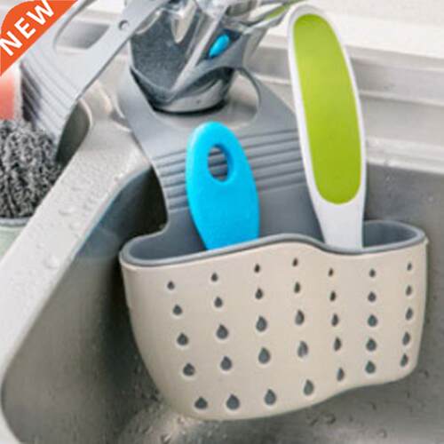 2 Peces Snk Shelf Soap Sponge Dran Rack Bathroom Holder