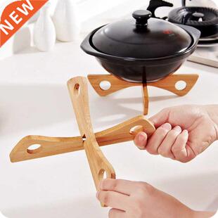 Multifunction Bamboo Steamer Rack Durable Pot Steaming Tray