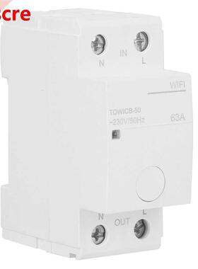 2P 6A WiFi Circuit Breaker APP Remote Control Home Din Rail