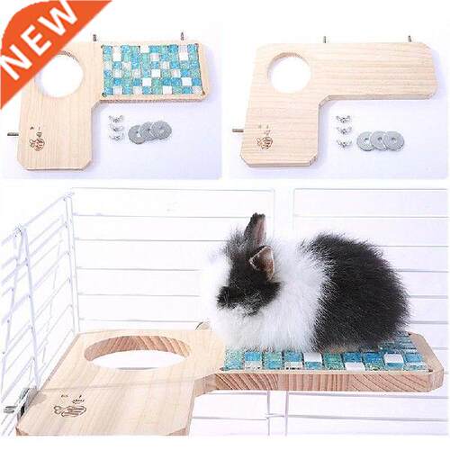 New Small Pet Wooden Pedal Double-Sided Jump Platform