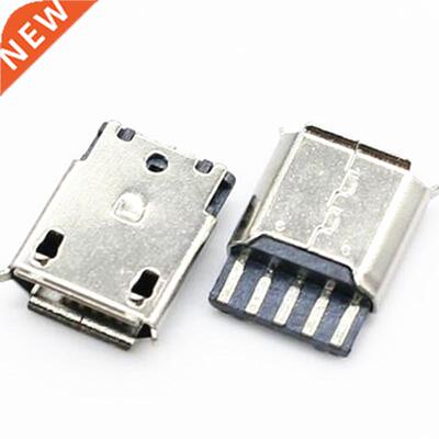 100Pcs Micro USB 5pin Female Socket Connector Welding Type f