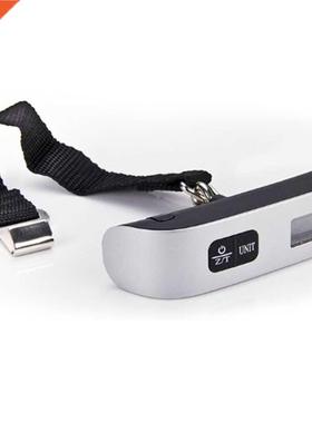 50kg x 50g Digital LCD Handheld Baggage Weight Scale Thermom