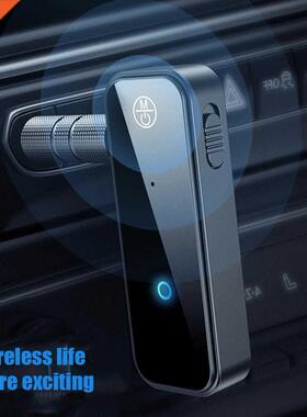 Handfree 5.0 Bluetooth-compatible Music Receiver 3.5mm Wirel