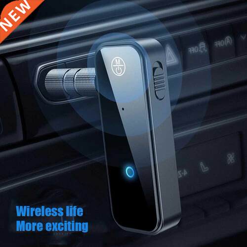 Handfree 5.0 Bluetooth-compatible Music Receiver 3.5mm Wirel