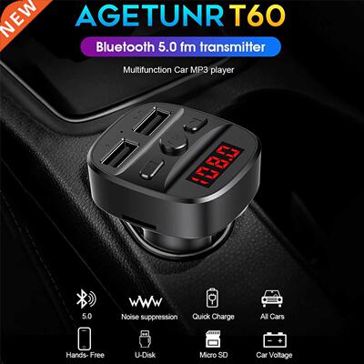 Universal Car Charger FM Transmitter Wireless Bluetooth 5.0