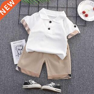 Boy Baby Sets Casual Clothing 2pcs Summer Outfits Short Slee