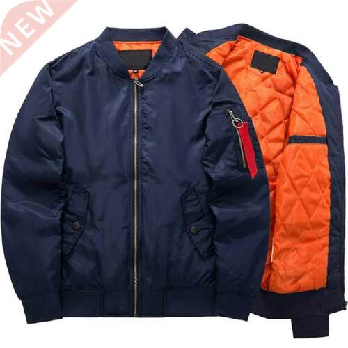 New Fashion Brand Mens Casual Jacket Large Size Men Pilot Bo