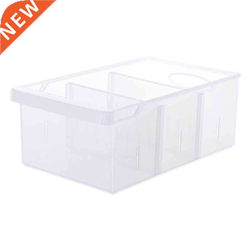 Kitchen Fridge Drawer Organizer Plastic Compartment Refriger