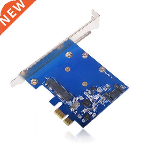 PC-E X to mSATA/SATA 3.0 expanson card master chp ASM106