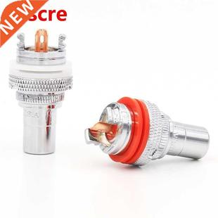 8pcs RCA Terminal Sockets Rhodium plated RCA socekt Chassis