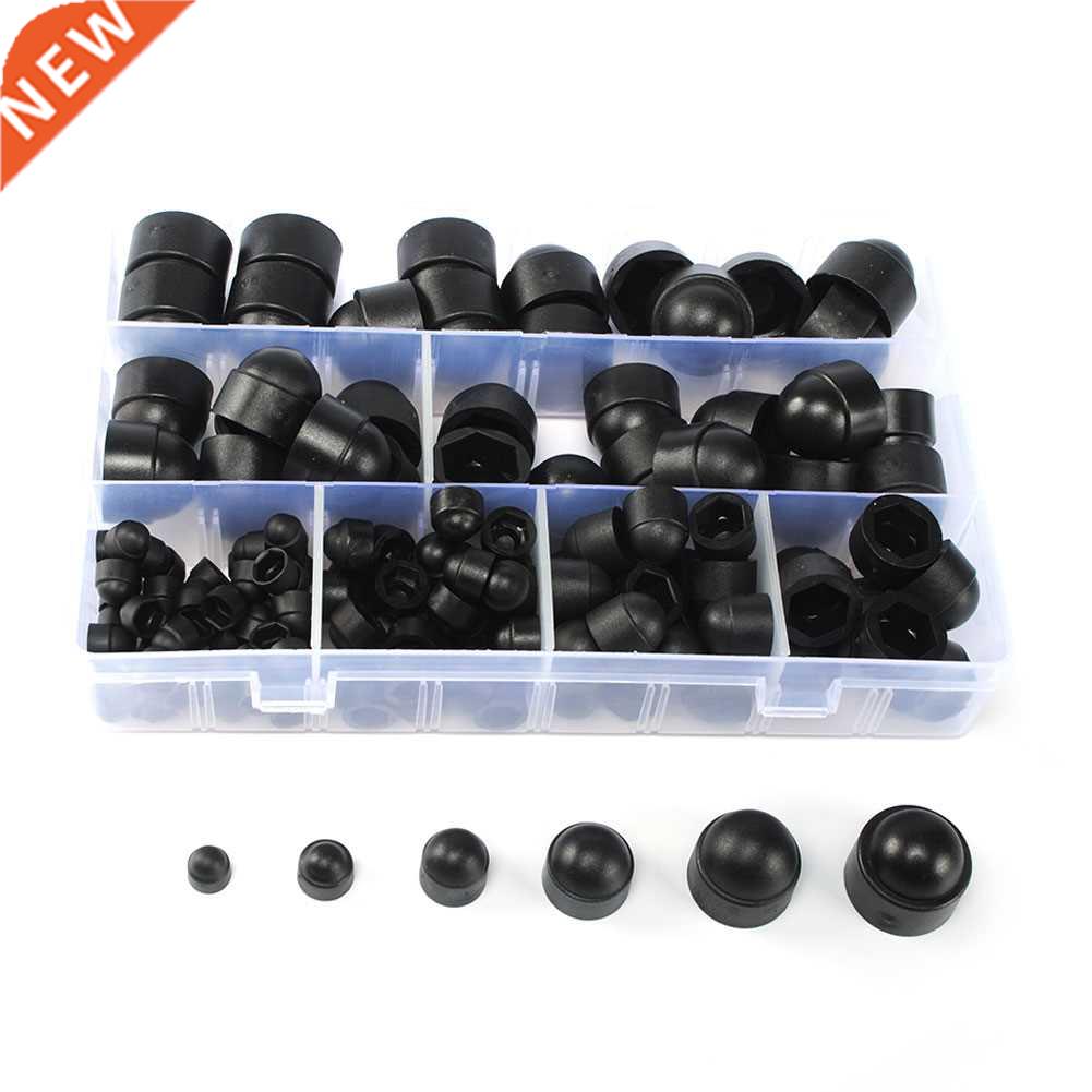 145pcs Dome Nut Cover Assorted Size Hex Bolt Portable Screw