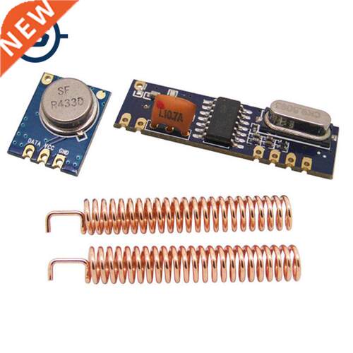 2 Sets ASK Transmitter STX882+ ASK Receiver SRX882 + Copper