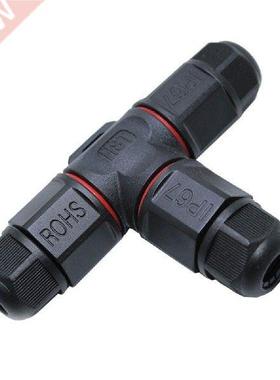 IP67 PIN T Type Waterproof Connector 250V 24A Quick Cable