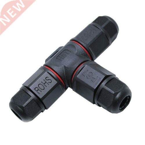 IP67 PIN T Type Waterproof Connector 250V 24A Quick Cable