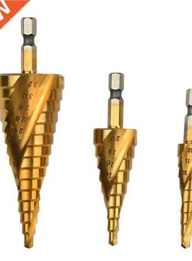 3Pcs HSS Spral Grooved Center Drll Bt Pagoda S Hole C