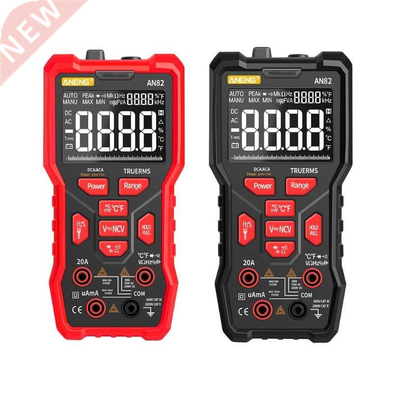 AN82 9999 Counts True-RMS Multimeter AC/DC Voltage Current