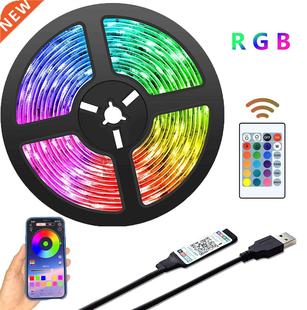 LED Strip Light Bluetooth USB Powered LED Lights Strips With