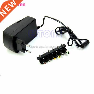 Universal EU AC/DC Adaptor Plug Power Supply 3V 4.5V 6V 7.5V