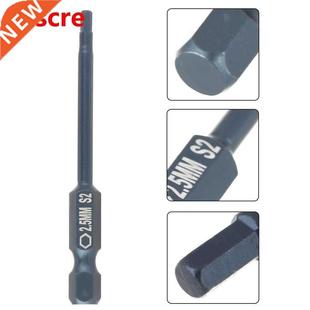 Screwdriver Bit 10pcs 1/4inch Set H6 3 * 65mm * H2 5 Screwdr