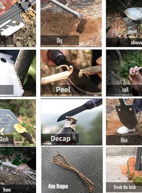 MT1027 Multifunction Camping Shovel Survival Folding Shovels
