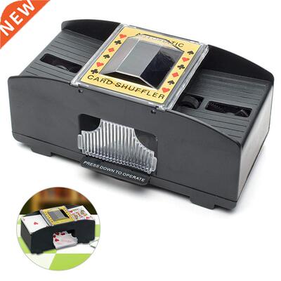 Board Game Poker Playing Cards Wooden Electric Automatic