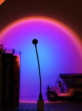 Rainbow Atmosphere Night Light Sunset Projection Lamp Sunris