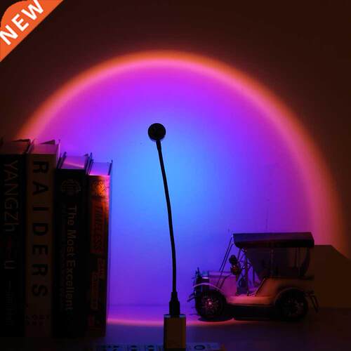 Rainbow Atmosphere Night Light Sunset Projection Lamp Sunris