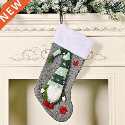 New Christmas Decoration Knitted Rudolph Christmas Gifts