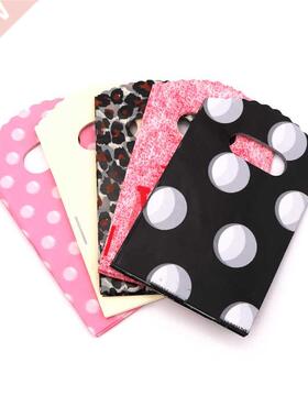 50Pcs/Lot Multi Designs Small Plastic Bag 9x15cm Boutique Gi