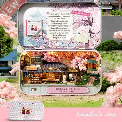 DIY Wood DollHouses Handmade Funny Box Theatre Miniature Box