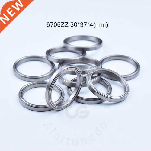 10pcs 6706ZZ 30*37*4(mm) free shipping chrome steel Metal S